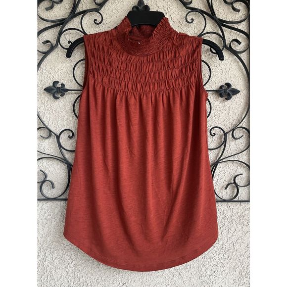 Sundance Everyday Essence Top - Size XS - Cayenne Red - Picture 1 of 6